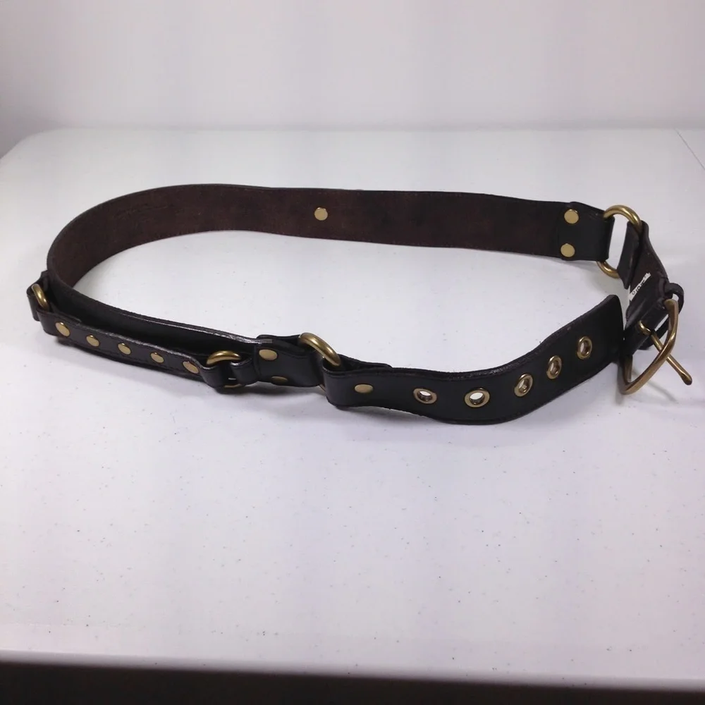ANN TAYLOR LOFT LEATHER BELT SIZE SMALL